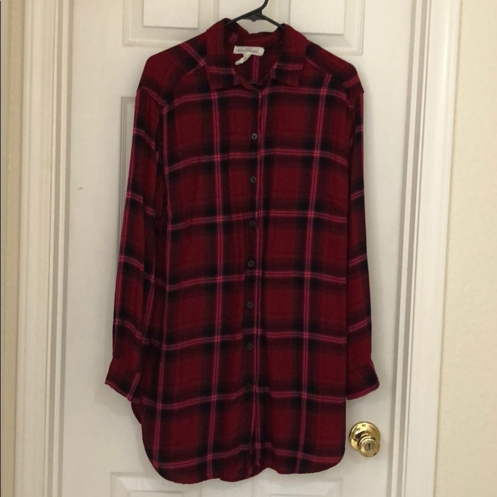 H&M plaid tunic/dress